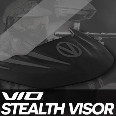 VIRTUE - VIO STEALTH VISOR - VISIERE POUR MASQUE VIO / BUNKERKINGS CMD - NOIR/NOIR