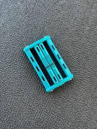 ATTKTX - BOUCLE HB HERO - SINGLE LARGE / BLACK PVD - TIFFANY BLUE