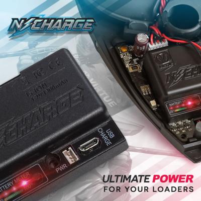 VIRTUE - PACK N-CHARGE BATTERIE LITHIUM RECHARGEABLE POUR LOADERS VIRTUE ET BUNKERKINGS