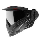 DYE PRECISION - VISIERE WING VISOR POUR MASQUES i4 / i5 - NOIR/ROUGE