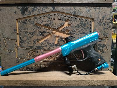 OCCASION - LANCEUR DYE RIZE CZR TEAL/PINK SN°PO44310087- OCCASION RECONDITIONNEE