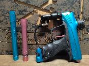 OCCASION - LANCEUR DYE RIZE CZR TEAL/PINK SN°PO44310087- OCCASION RECONDITIONNEE
