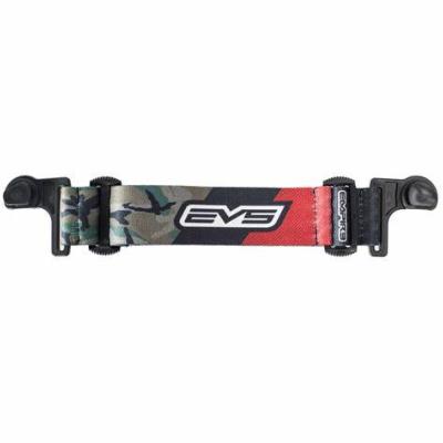 EMPIRE - STRAP DE MASQUE EVS - CAMO / ROUGE