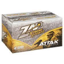 ZAP ATTACK CARTON 2000 BILLES