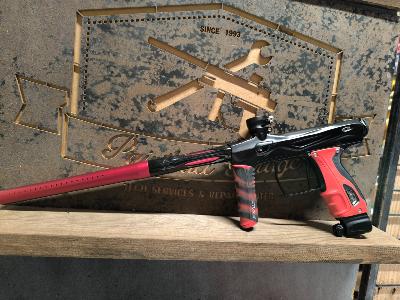 OCCASION - LANCEUR SHOCKER AMP - BLACK / BLACK /RED ACCENT