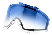JT - ECRAN THERMAL DOUBLE VITRAGE POUR MASQUE SPECTRA PROFLEX - GRADIENT BLUE FADE