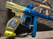 OCCASION - LANCEUR SMART PARTS SHOCKER SFT TONTON EDITION - FADE YELLOW / BLUE