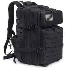 PAINTBALL GARAGE - SAC A DOS TACTIQUE 45 LITRE AVEC ATTACHES MOLLE - NOIR