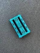 ATTKTX - BOUCLE HB HERO - SINGLE LARGE / BLACK PVD - TIFFANY BLUE