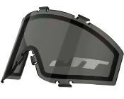 JT - ECRAN THERMAL DOUBLE VITRAGE POUR MASQUE SPECTRA / PROFLEX -  SMOKE W/SILVER MIRROR LOGO