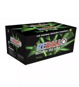 REBALL - BOITE 500 BILLES TRAINING REUTILISABLE - PHOSPHORESCENTESCALIBRE 68