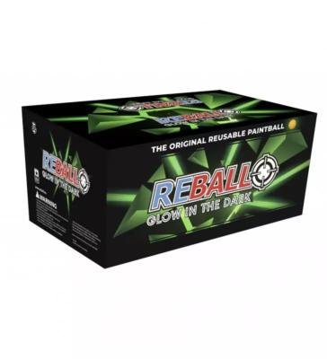 REBALL - BOITE 500 BILLES TRAINING REUTILISABLE - PHOSPHORESCENTESCALIBRE 68