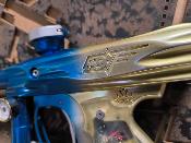 OCCASION - LANCEUR SMART PARTS SHOCKER SFT TONTON EDITION - FADE YELLOW / BLUE