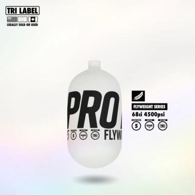 PRO DNA - BOUTEILLE NUE FLYWEIGHT - 68 CI / 1,1 LITRE - WHITE