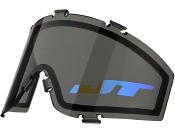 JT - ECRAN THERMAL DOUBLE VITRAGE POUR MASQUE SPECTRA / PROFLEX -  SMOKE W/BLUE MIRROR LOGO