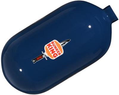 BUNKERKINGS - BOUTEILLE AIR 4500 PSI BK FN 70ci / 1,15 L - MIDNIGHT NAVY BK KNIFE