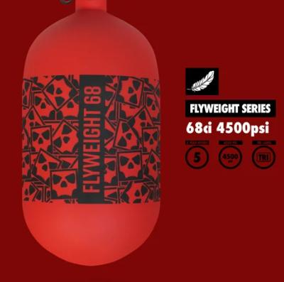 PRO DNA - BOUTEILLE NUE FLYWEIGHT - 68 CI / 1,1 LITRE - RED