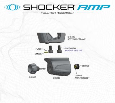 SP - CORPS ASA ON / OFF SHOCKER AMP - NOIR