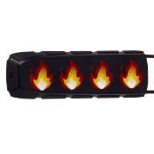 EXALT - CAPOTE DE CANON BAYONET - FIRE EMOJI - BLACK
