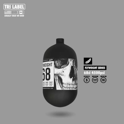 PRO DNA - BOUTEILLE NUE FLYWEIGHT - 68 CI / 1,1 LITRE - SAVAGE SKULL